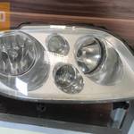 VW TOURAN 1T * jobb halogén fényszóró (fülsérült) fotó