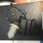 VW SHARAN 7M * jobb hátsó ablakemelő motor fotó