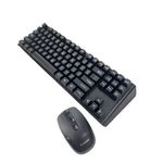 Vezeték nélküli gaming billentyűzet + egér, RF8090, nemzetközi, fekete fotó
