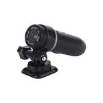 Motoros/Kerékpáros menetrögzítő kamera, IP67, 720p HD, éjszakai mód, fekete fotó