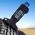 Digitális gumiabroncs profilmélység mérő, 0~25.4mm, LCD kijelző, hordozható fotó