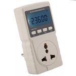 Digitális fogyasztásmérő MP, maximum 2200W, fehér fotó