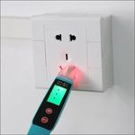 Érintésmentes infravörös hőmérő és fáziskereső, JHL-18A -30/250°C 12/1000V fotó