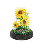 Balody Mini Blocks - Virágzó napraforgó üvegbúrában (545db-os készlet) fotó