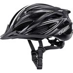 Női/Férfi kerékpáros sisak, M 54-58cm, fényvisszaverő csíkok, fekete fotó