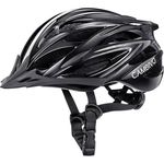 Női/Férfi kerékpáros sisak, M 54-58cm, fényvisszaverő csíkok, fekete minta fotó