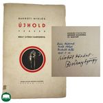 Radnóti Miklós: Újhold. Versek. Buday György fametszeteivel. Weöres Sándor részére DEDIKÁLT példány fotó