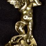 PUTTÓ FIGURÁLIS EZÜST !!! KIS SZENTELTVÍZTARTÓ ! fotó