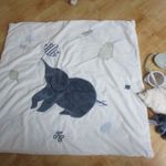 Tartine et Chocolat fejlesztő játszó szőnyeg (csak alsó rész) puha plüss anyagból fotó