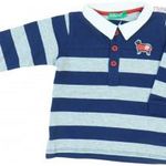 Benetton Új (címkés) Fiú Galléros póló (Méret: 74) fotó