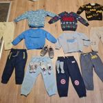 Nagy téli, őszi kisfiú ruhacsomag pulcsik, nadragok, bodyk 92/98 fotó