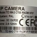Techson TCI MA3 C705 IRADM VF kamera fotó