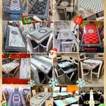 ÚJ Étkező Garnitúra , nyiló asztallal, 6 db Chesterfield székkel, több színben fotó