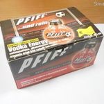 Pfiff Vodka Energy 6 db bontatlan üveg dobozban fotó