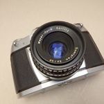 IHAGEE EXA 500 FÉNYKÉPEZŐGÉP ANTIK RÉGI GYŰJTŐKNEK MAYER OPTIC DOMIPLAN 50 MM OBJEKTíV fotó