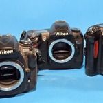 3darab digitális fényképezőgép egyben nikon fuji fotó