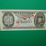 50 forint 1980 UNC Minta 000555 fotó