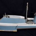 HATALMAS MOTOROS HAJÓ MODELL - JÁTÉK (?) X fotó