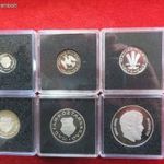 MESTERDARABOK FORINT SOR 1946 EZÜST: 49, 48g/999 PP, nagyon enyhe oxidfolt fotó