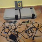 NINTENDO JÁTÉKGÉPEK+SUPER MARIO JÁTÉK+KONROLLEREK, ADAPTER 1985 ÉS 1987!!!!! MADE IN JAPAN! fotó
