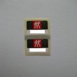 Zwilling J. A. Henckels matrica 1, 5 x 1 cm egyet fizet kettőt kap AKCIÓ!!! 1 FT-RÓL NMÁ! 1. fotó