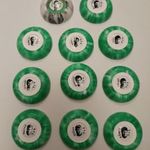 LEGENDÁS FERENCVÁROS 1972 GÉCZI, NOVÁK, MUCHAVÉPI, PÁNCSICS .. GOMBFOCI RÉGI IDŐK EMLÉKÉRE!! fotó