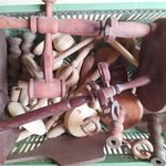 KREATÍV EMBEREKNEK, BARKÁCSOLÓKNAK: Esztergált fa figurák érdekességek, pohártartó állvány 6 fotó