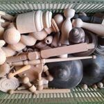 KREATÍV EMBEREKNEK, BARKÁCSOLÓKNAK: Esztergált fa figurák érdekességek. 7 fotó