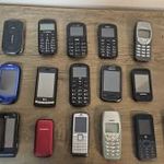 Mobiltelefonok vegyesen retró fotó