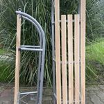 Kézműves fém szánkó 2 személyes fotó