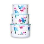 Tupperware Kerek tároló szett Flamingós fotó