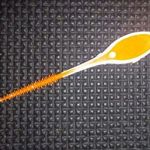 Szilikon sörtés műanyag réstisztító szerszám fotó