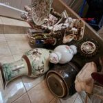 Porcelán szobrok fotó