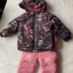 2 részes kislány téli overál So Cute 80-as - V fotó