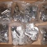 184 db nyerskulcs csomag - egyoldalas JMA zár, zárbetét, lakat nyers kulcs fotó