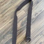 104 cm hosszú barna fonott öv fotó