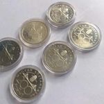 ezüst 200 forint PRÓBAVERET - próba komplett gyűjtemény 1992 BU+PP, 1993 BU+PP és 1994 BU+PP 200 ft fotó