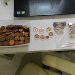 2.6 kg Eurócent érmecsomag San Marinói apróval.. fotó
