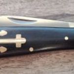 BICSKA kés History Knife & Tool Anchor Matróz 4116 acél penge Ébenfa markolat horgony dísz doboz Új fotó