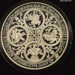 1996 HONFOGLALÁS PROOF EZÜST EMLÉKÉREM ! GYÖNYÖRŰ !!! fotó