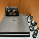 Sony Playstation 4 Slim PS4 1TB Fekete Újszerű Garis ! fotó