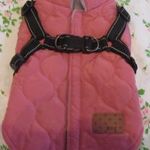 BPS RÓZSASZÍN STEPPELT BÉLELT KUTYARUHA M fotó