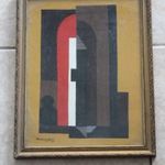 Barcsay Jenő absztraktkép - Ablakterv fotó