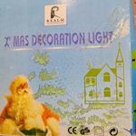 Retro karácsonyi égősor. fotó