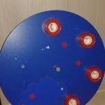 BV017186 Waldi kék 4 égős spot mennyezeti lámpa Új fotó