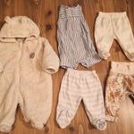 5 darabos modern márkás 62/68cm LÁNY ruhacsomag fotó