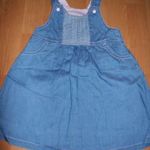 9-12 hó szépséges farmer kisruha fotó