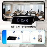 Asztali órába rejtett kamera fotó