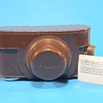 Leica fényképezőgép tok + filmbefűző lap fotó