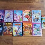 22 db mesefilm / rajzfilm DVD egyben - Walt Disney, Barbie fotó